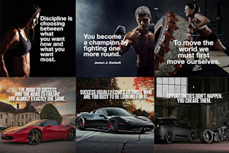 provide motivation quotes with your logo
