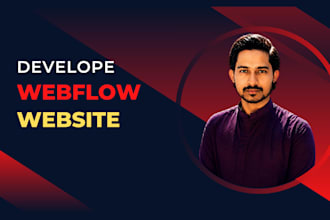 fix and develope webflow website fast