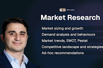 do a market research and competitor analysis