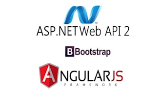 create angular app with dotnet web API