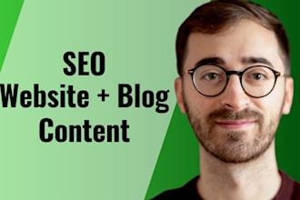 write website and SEO blog content across all genres