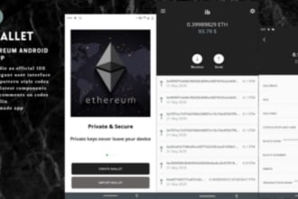 develop cryptocurrency wallet android app