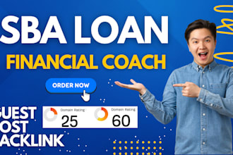 publish sba loan financial coach article with high da guest post backlink