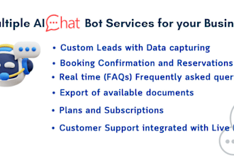 create an ai chat bot easy to integrate and easy to use