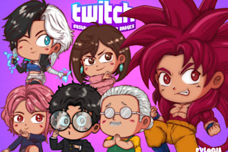 create unique custom twitch emotes or sub   badges