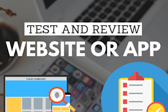 test your website or app ui and UX and responsiveness
