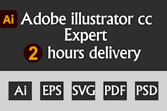 redraw, convert logo to vector, convert image to vector, vectorize image, ai svg