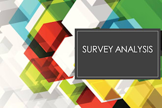 clean, analyze, and visualize survey data