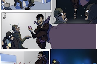 draw your comic or manga