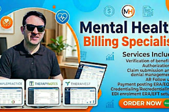 provide mental health billing services