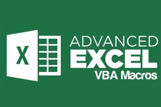 do any excel complex processing and calculation using vba macro