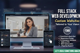 build a website as full stack website developer, website development