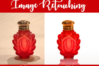 retouching and enhancement your product image