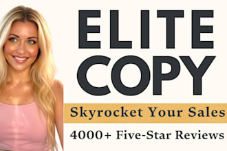 write elite SEO social media copy to skyrocket your sales