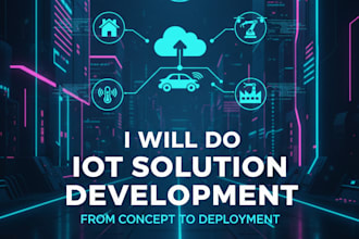 give iot solution with ai project management and apps