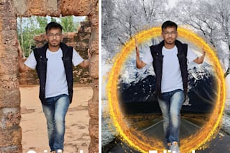 do photo cleaning and editing