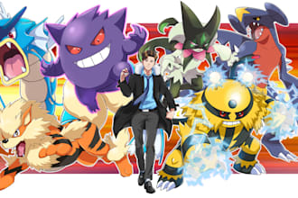 draw you as a pokemon trainer