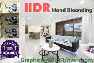 real estate hdr photo editing service