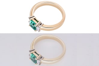 do jewelry retouching and editing crispy 3d look