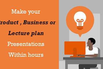 make modern and amazing powerpoint presentation pptx