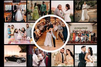 do event and wedding photo editing in lightroom