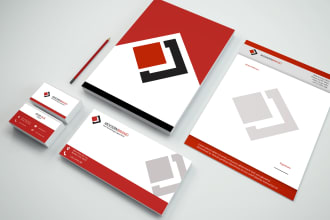 business card, letterhead, and stationary branding