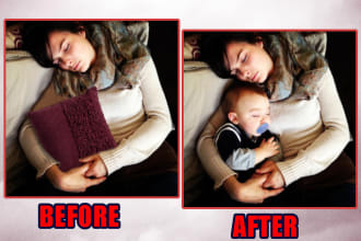 do editing, add remove object from photo with photoshop