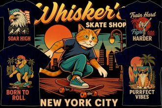 custom  t shirt design for you