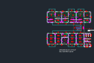 electrical design plans in autocad