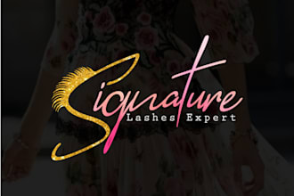 do a customized hand made signature logo in 6 hrs