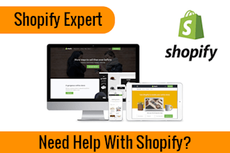 design, customize and develop shopify store