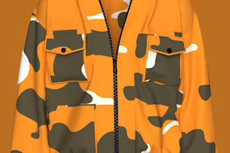 create high quality 3d clothes