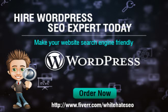 do wordpress onpage SEO on monthly basis