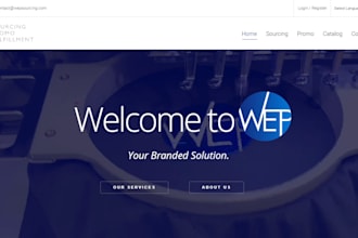 develop a website in wordpress