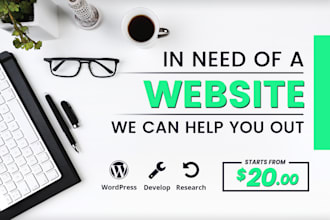 do shopify wix and any wordpress website design and redesign