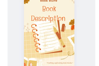 craft an exceptional book blurb or book description for you