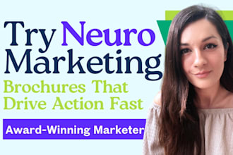 create a neuromarketing powered brochure that converts