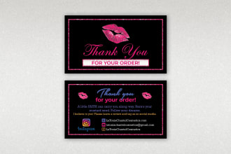 design a beautiful thank you card for any occasion