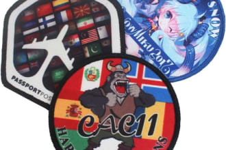 sublimation patch and labels