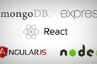 develop nodejs, mongodb, express, angular, socketjs