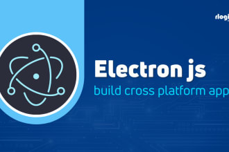 setup cross platform desktop app architecture in electron flutter kotlin