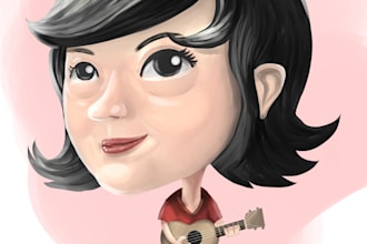 draw your face in Digital Painting Style
