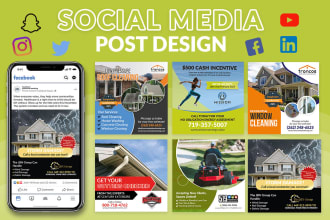 design facebook, instagram, youtube banners, ads, posts, or thumbnail