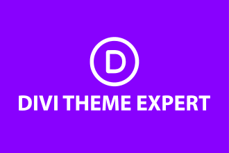 divi expert, build a website by divi theme