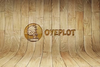 engrave your logo in 3 different wood style mockups