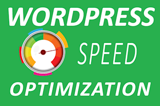 do wordpress speed optimization and improve performance