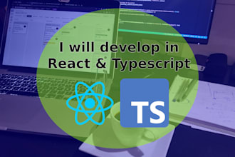 be your react js developer for frontend web solutions