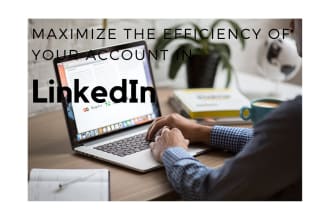 create and manage your social media account, linkedin