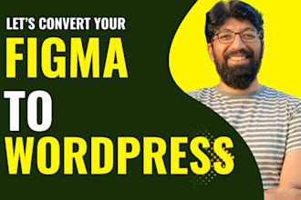 copy clone, build figma design to wordpress website, figma to elementor, divi