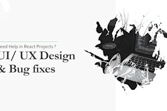 design and fix bugs in react js frameworks